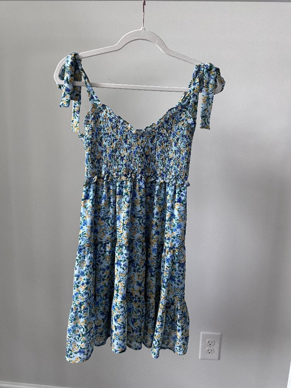 Altar'd State Brodie Tiered Mini Dress Size Small Worn Twice